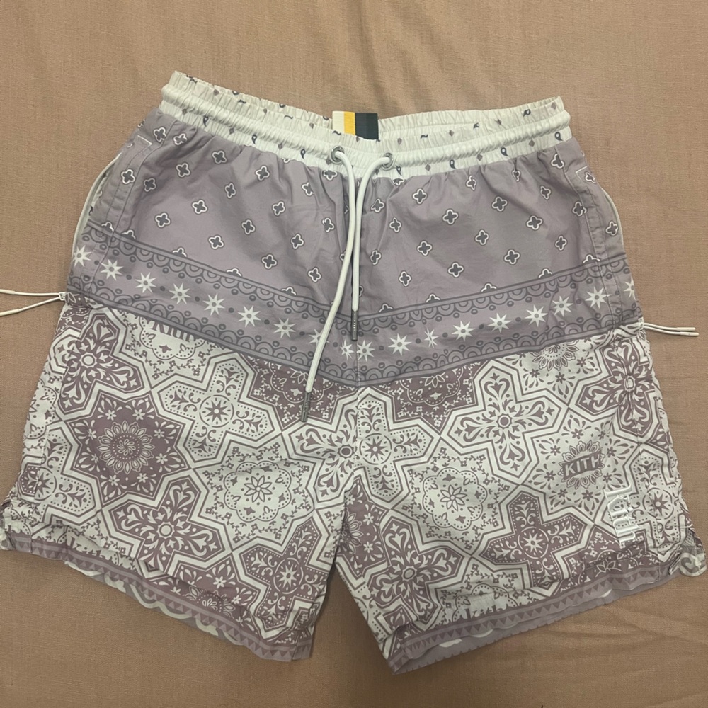 Kith Lavender Patterned Women's Cargo Shorts